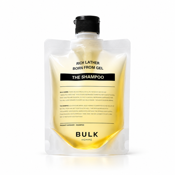 BULK HOMME THE SHAMPOO 200g pouch on white background