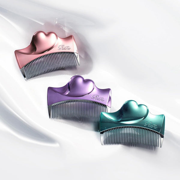 ReFa Aira WITH M color series | Heart-Shaped Folding Hair Comb