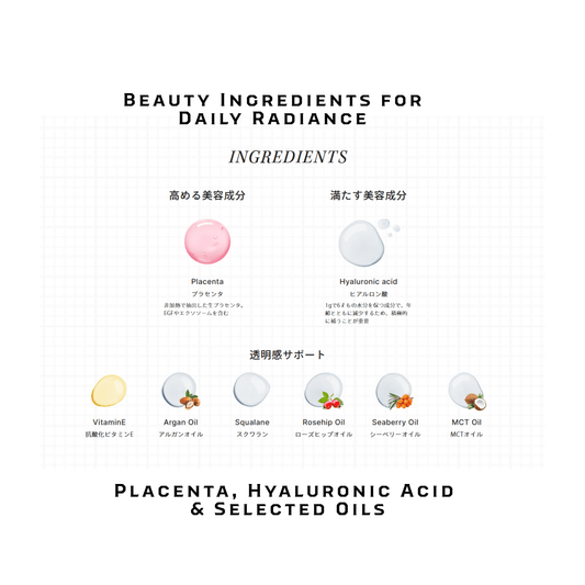 feat. Bright PLACENTAex | Japanese Inner Beauty Supplement