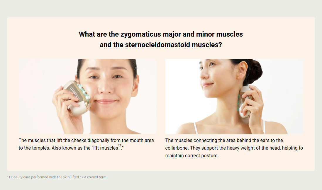 YA-MAN Liftlogy YJFD1 EMS Facial Beauty Device - Japan Model