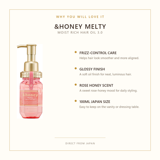 &honey Melty Moist Rich Hair Oil why you will love it