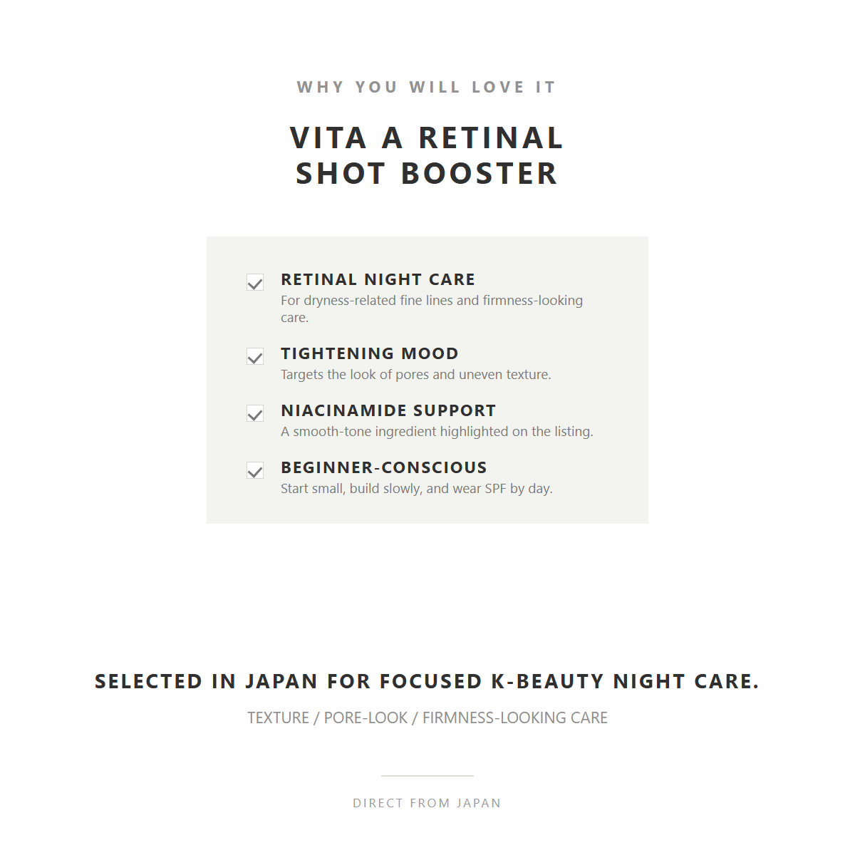 why you will love celimax Vita A Retinal Shot Tightening Booster