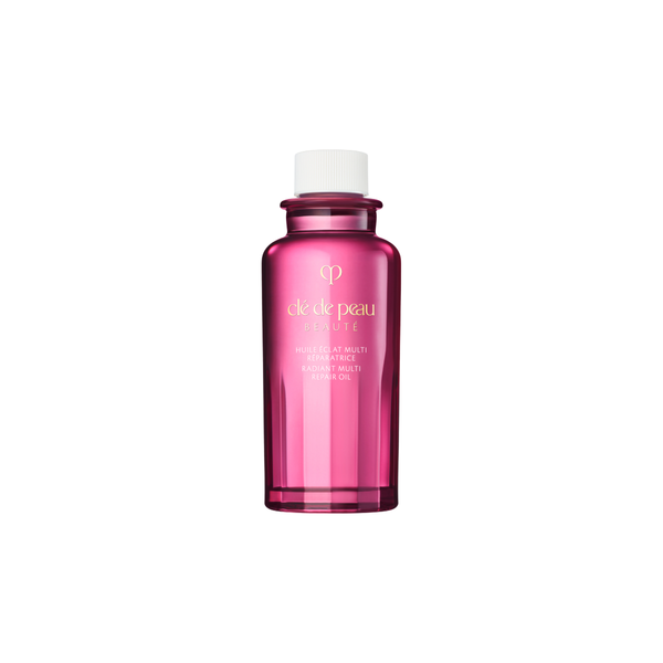 Cle de Peau Beaute Huile Reparatrice Radiant Multi Repair Oil 75mL on white background