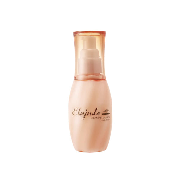 Milbon Elujuda Frizz Fixer Emulsion 120mL on white