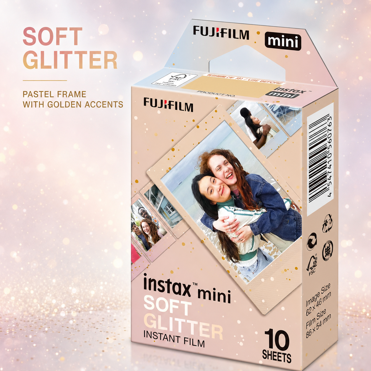 Soft Glitter package detail
