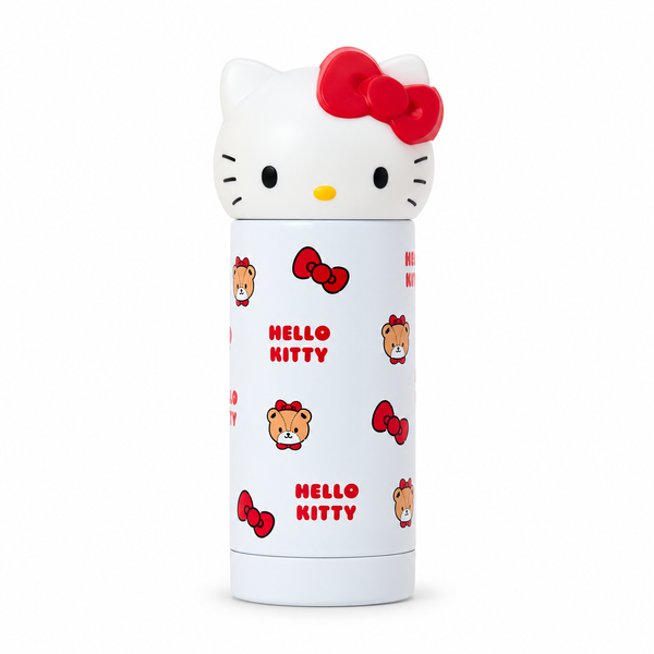 Hello Kitty face-lid stainless bottle 360mL