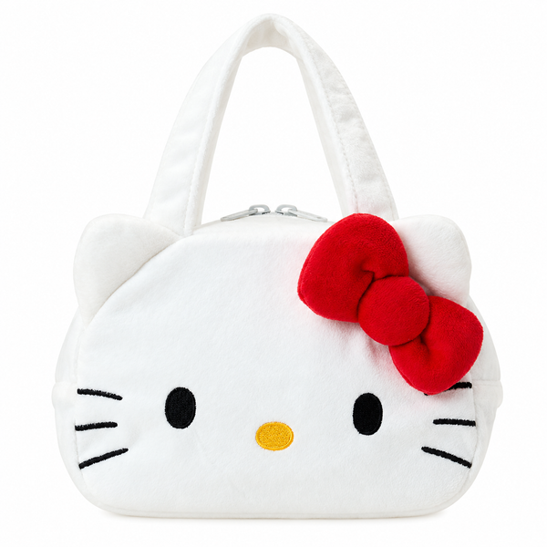 Hello Kitty face-shaped insulated lunch bag product image