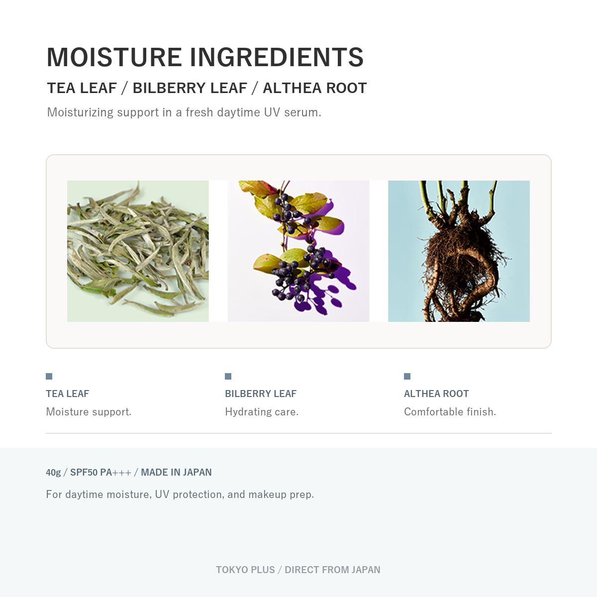 KANEBO Veil of Day moisturizing ingredients image