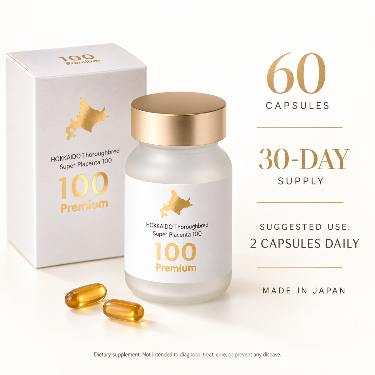 60-capsule 30-day dietary supplement supply
