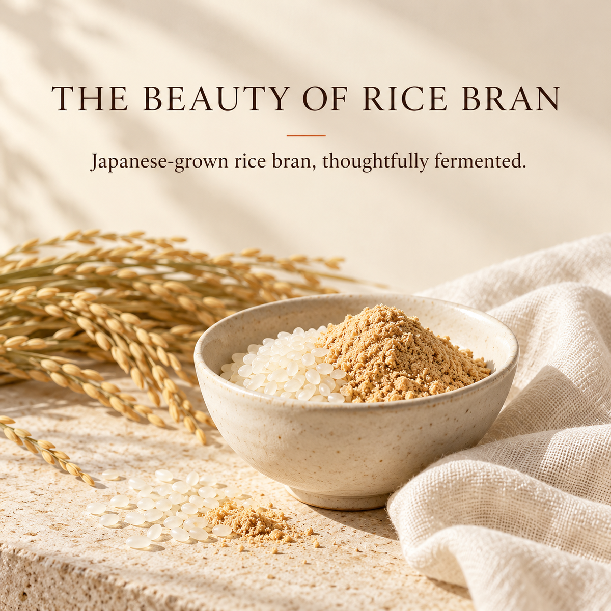 Japanese-grown fermented rice bran ingredient story