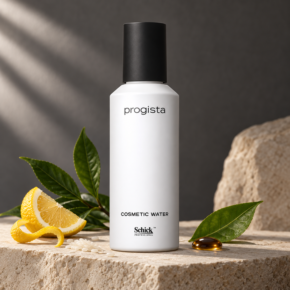 Schick progista Cosmetic Water botanical ingredients feature