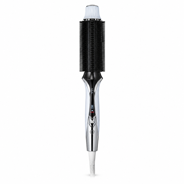 ReFa CURL BLOW IRON White on a white background