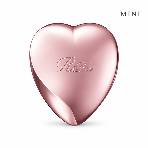 ReFa HEART BRUSH mini Rose Gold - MINI label