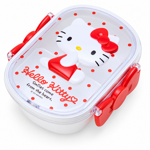 Sanrio Hello Kitty relief bento lunch box 360mL, front product view