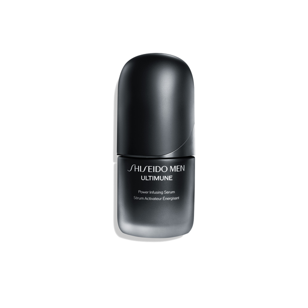 SHISEIDO MEN Ultimune Power Infusing Serum 30mL sur fond blanc
