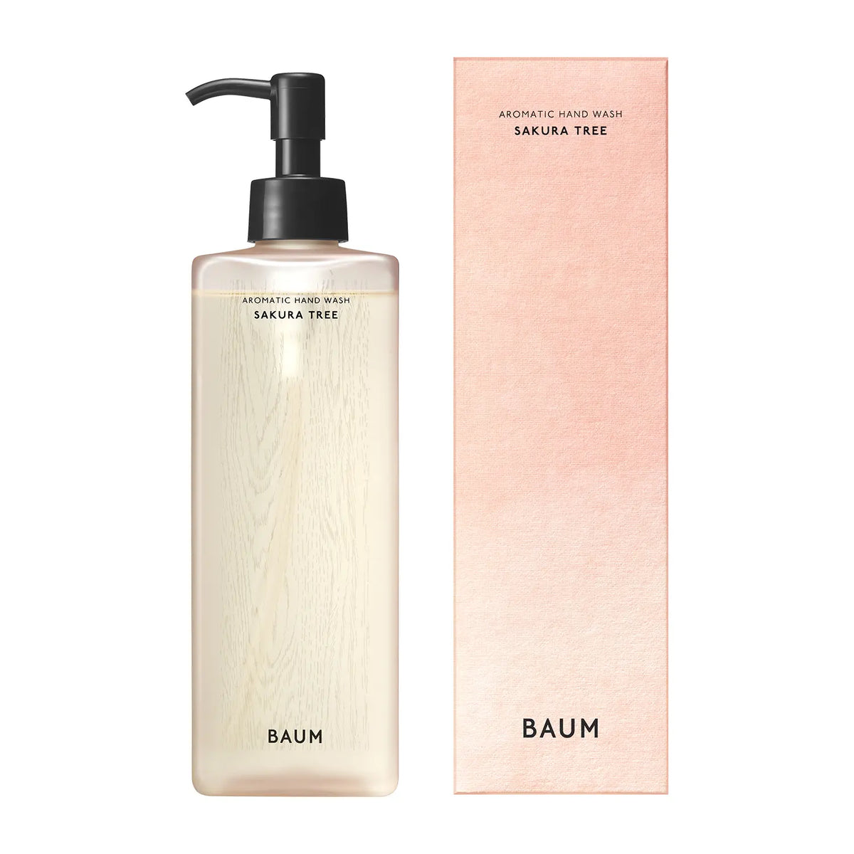 BAUM Aromatic Hand Wash n 300mL Sakura Tree hand soap bottle from Japan
