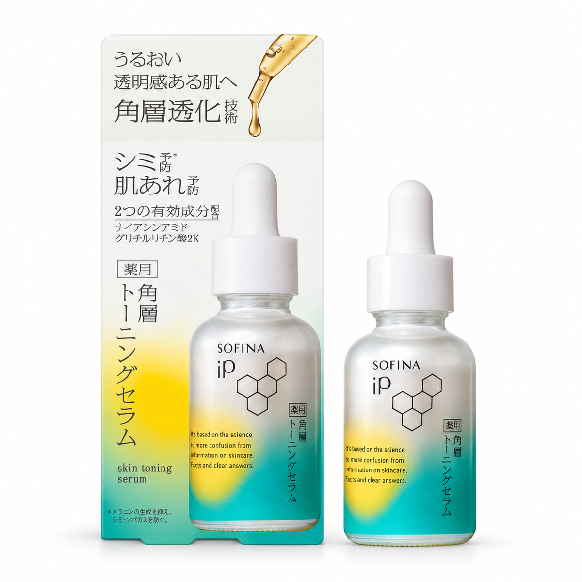 Facial Serums — representative product on white background