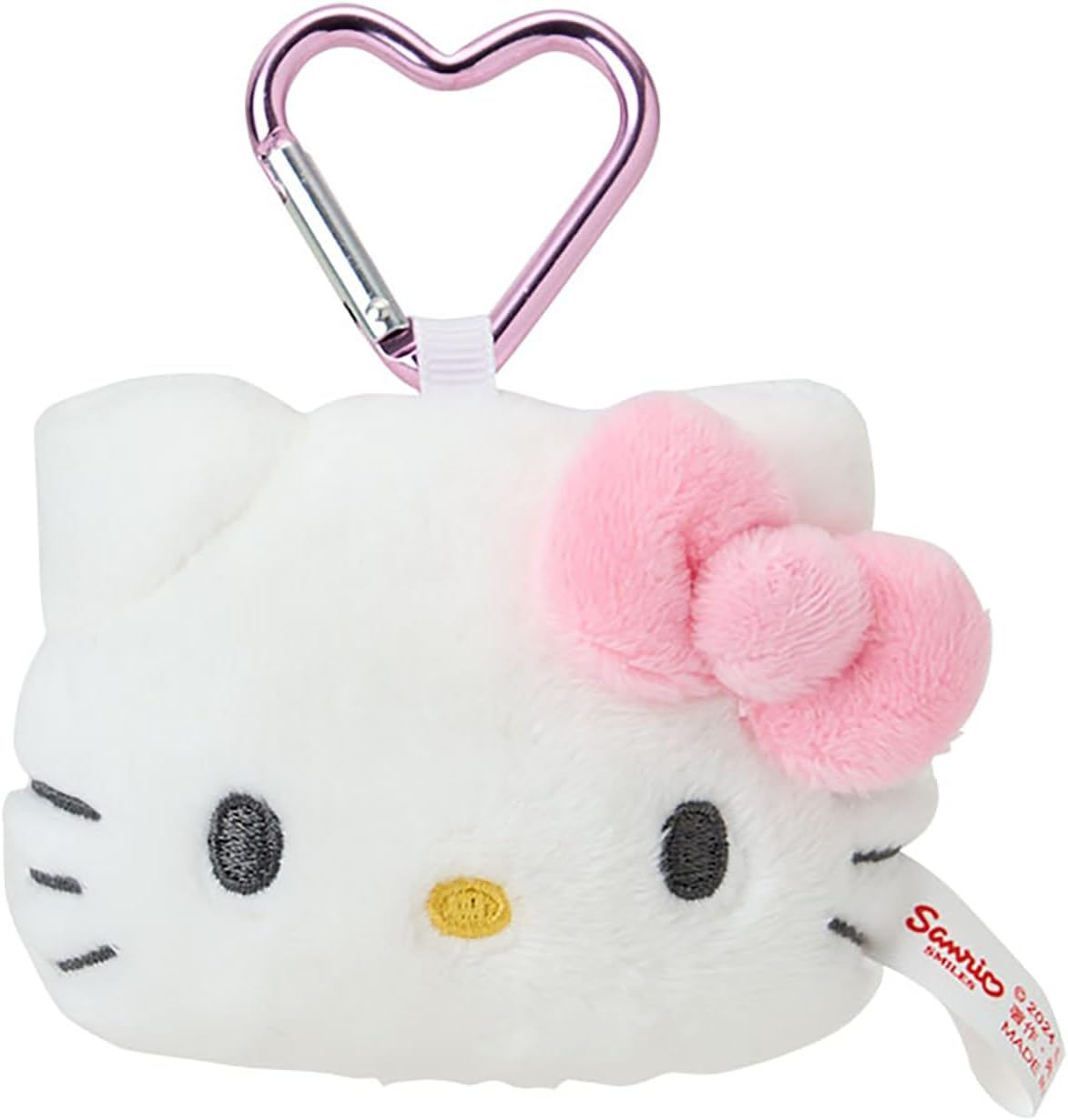 Pink bow Hello Kitty mascot holder
