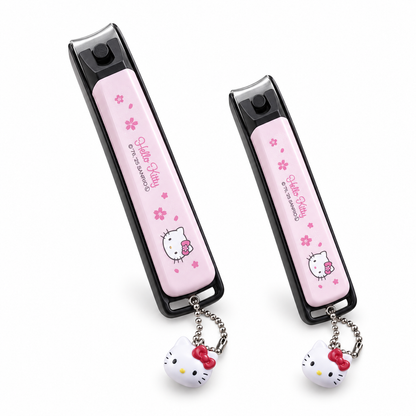 KAI Hello Kitty Hanasakura nail clippers in S and M sizes