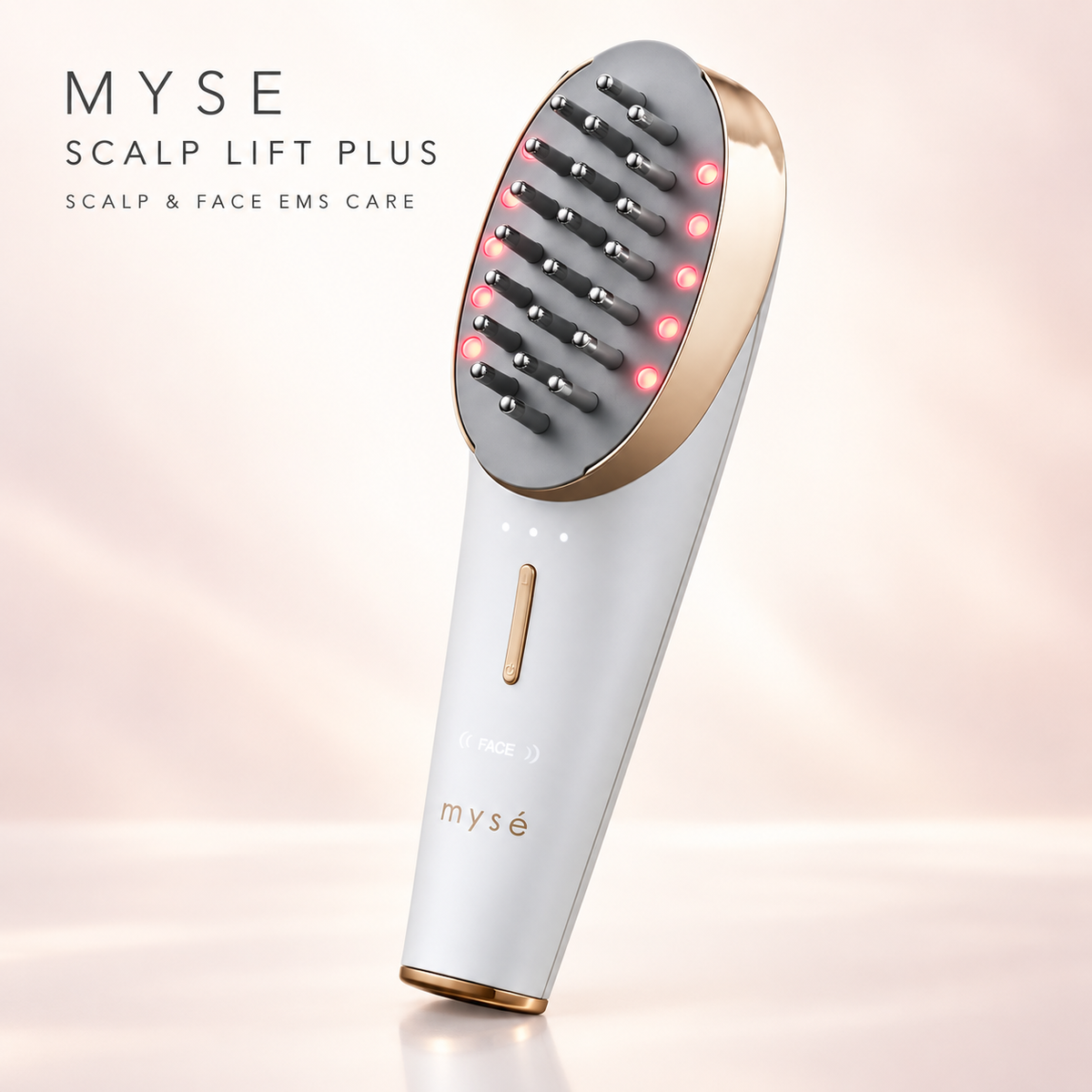 MYSE Scalp Lift Plus standard white EMS beauty device hero