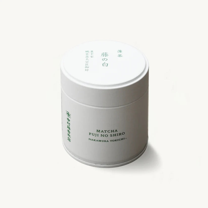 Nakamura Tokichi Fujino Shiro Matcha 30g | Kyoto Japanese Green Tea Powder