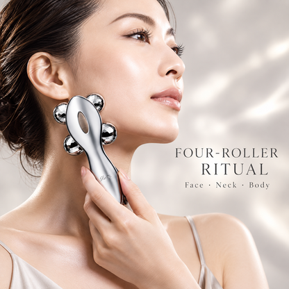 ReFa 4 CARAT four-roller ritual for face neck and body