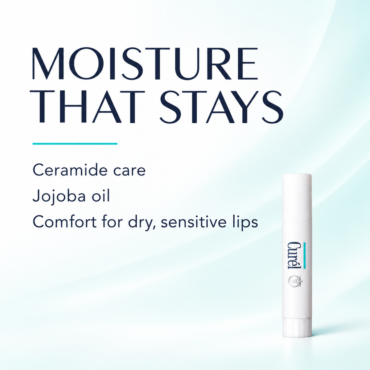 Curél Moisture Lip Care Cream | Medicated Lip Balm | 4.2g