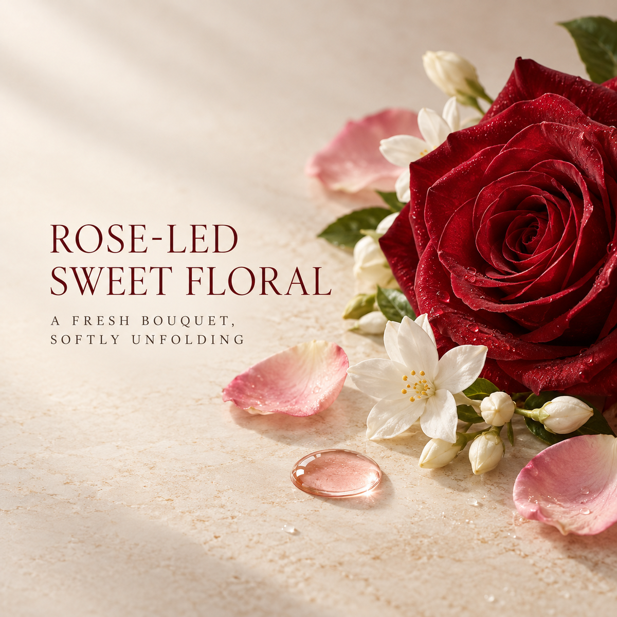 POLA Pensée de Bouquet Rouge — rose-led sweet floral