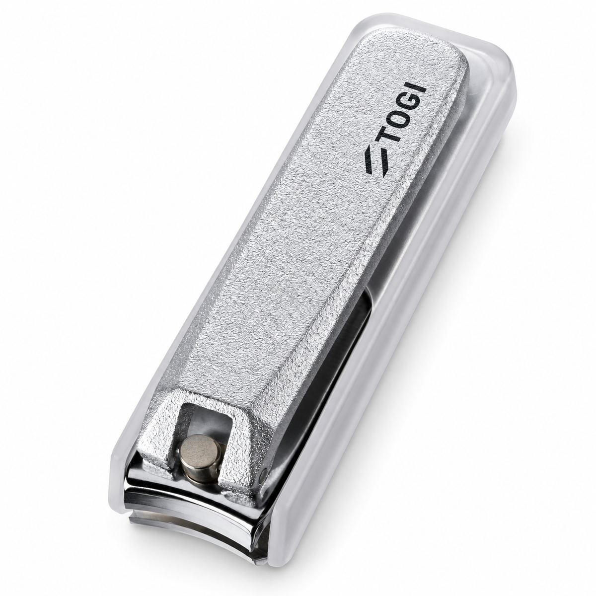 TOGI Seki premium nail clipper in Suzuiro Silver