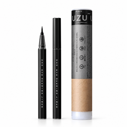 UZU Eye Opening Liner Black product and recyclable package