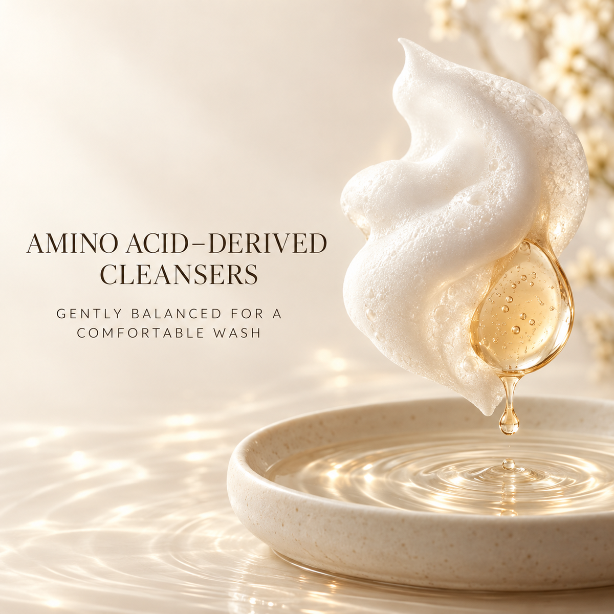 HACCI Body Wash BEE HUG — amino acid-derived cleansers