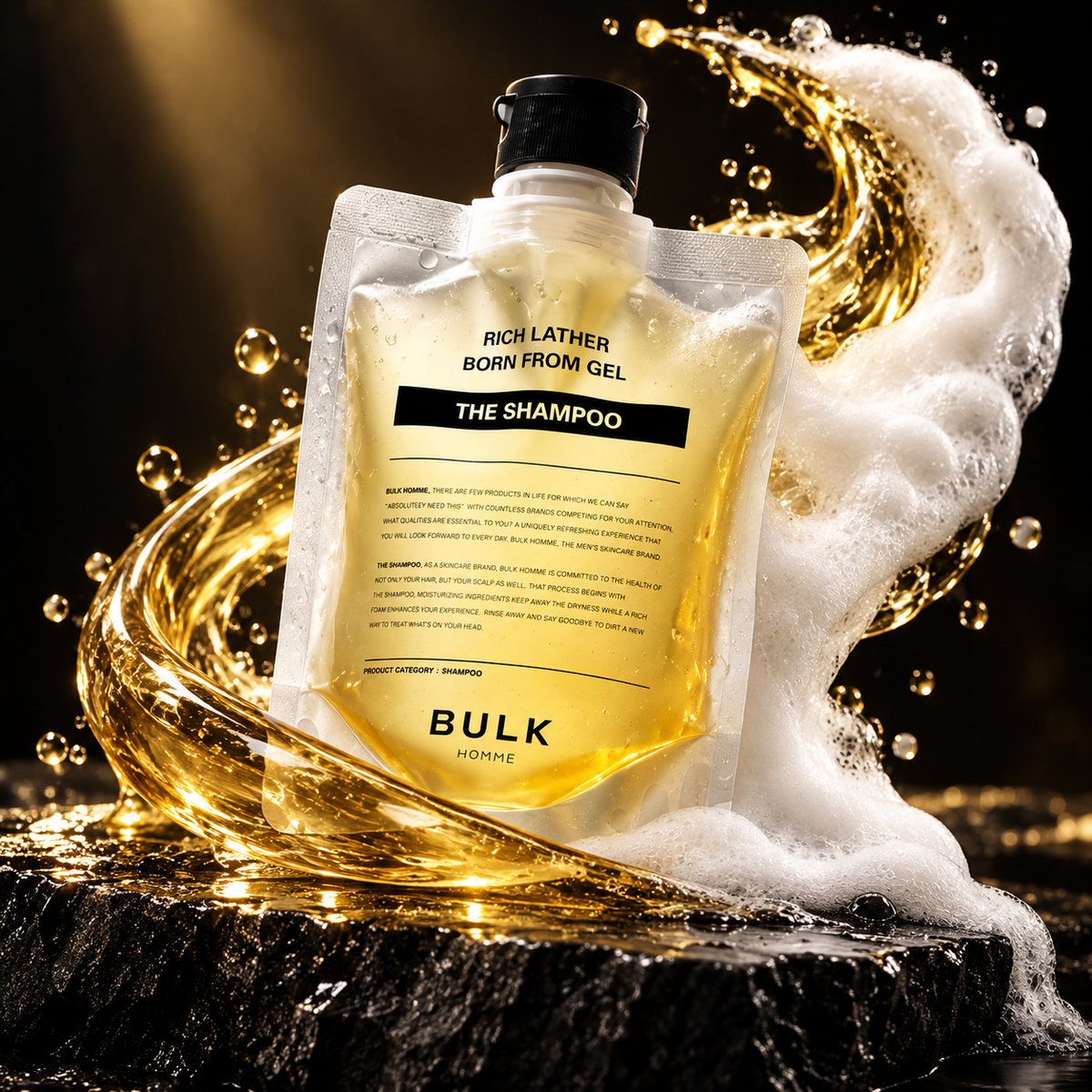 BULK HOMME THE SHAMPOO gel-para-espuma-rica feature image