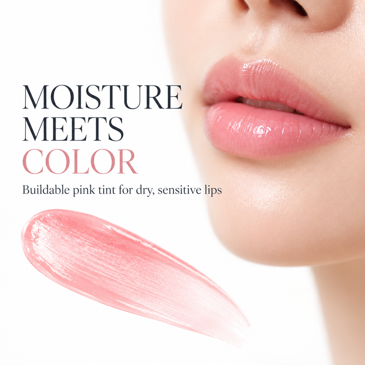 Curél Moisture Lip Care Cream Pink | Tinted Lip Balm | 4.2g