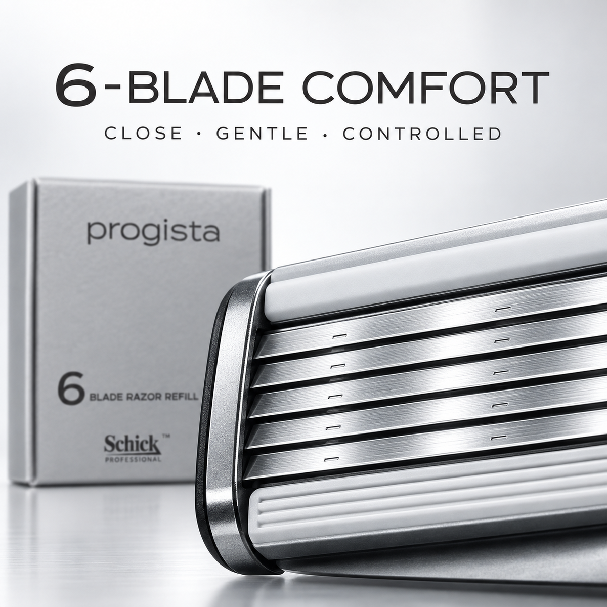 progista six-blade comfort design