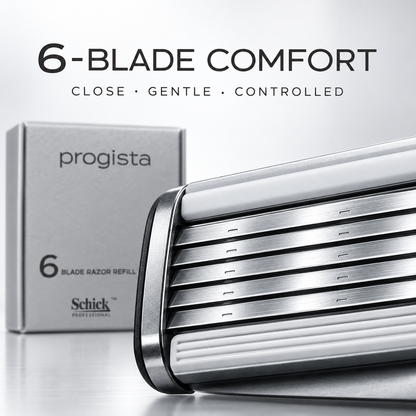 progista six-blade comfort design