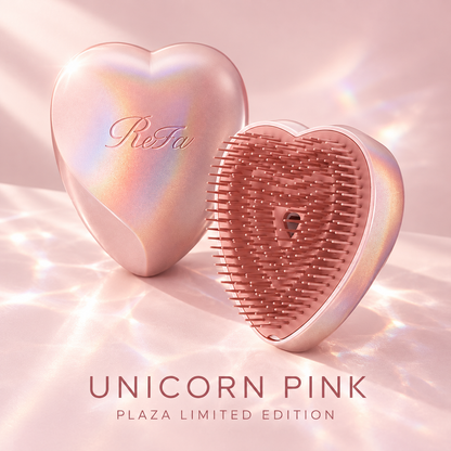 ReFa HEART BRUSH Unicorn Pink PLAZA limited edition