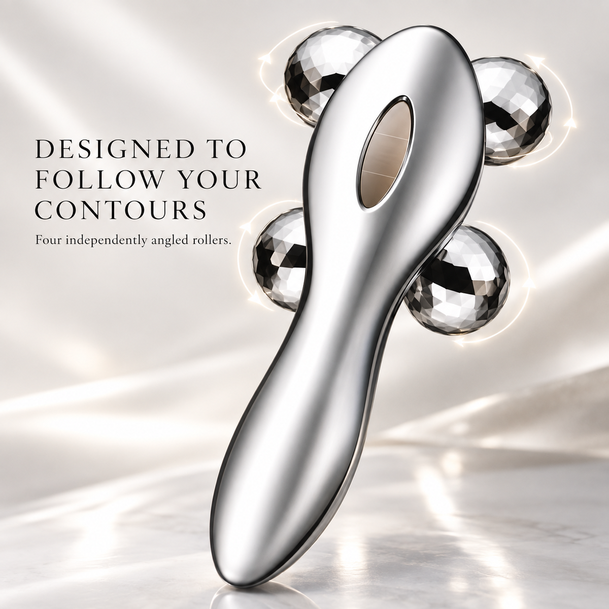 ReFa 4 CARAT four independently angled rollers