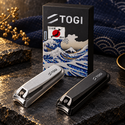 TOGI Seki premium nail clippers with Great Wave gift box