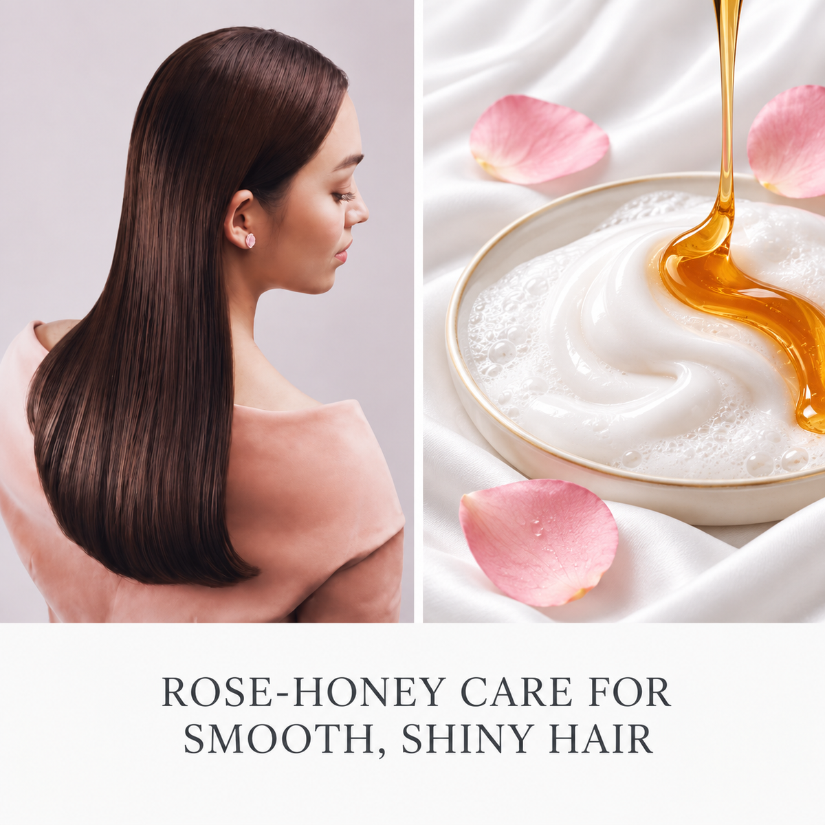 ReFa HONEY QUEEN ROSE — rose-honey care for smooth, shiny hair