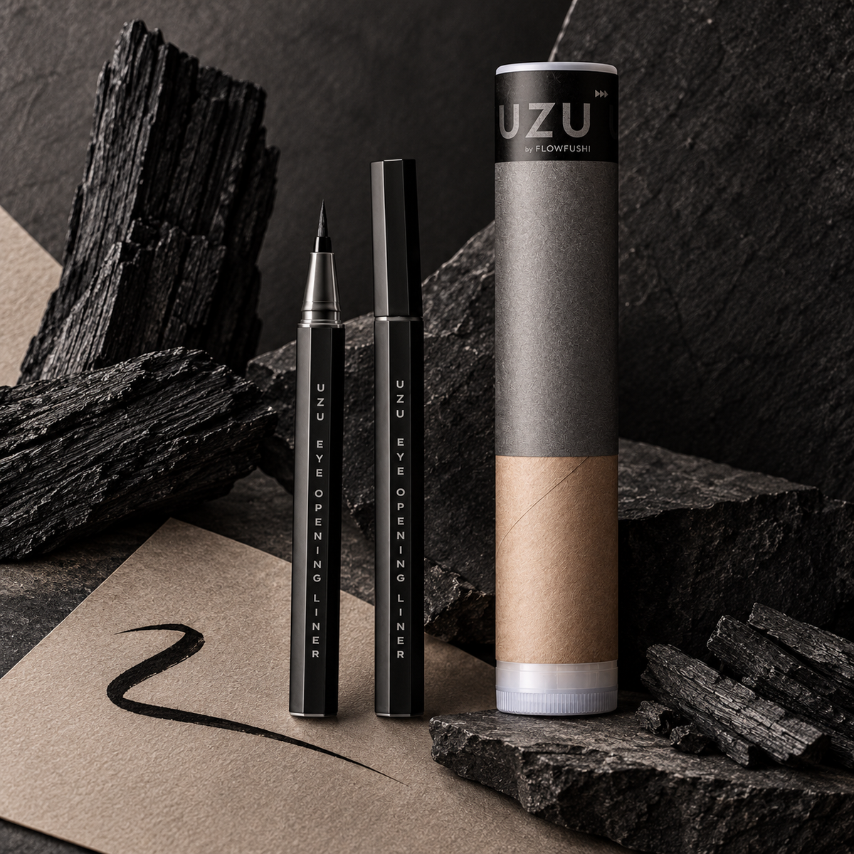 UZU Black bamboo charcoal and hemp charcoal story