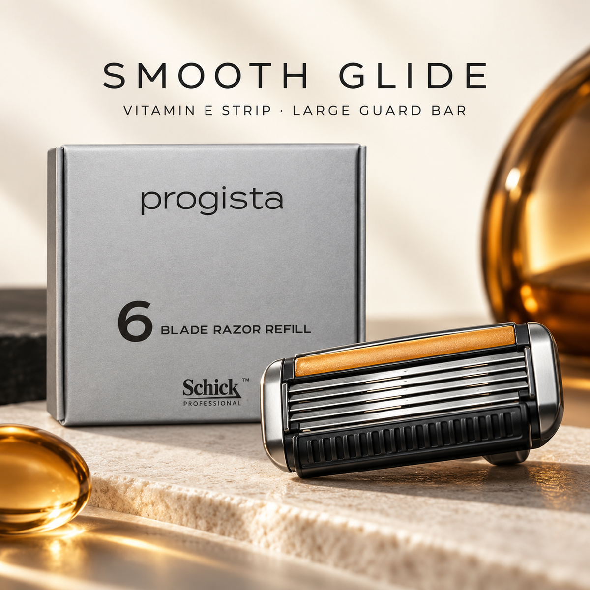 progista Vitamin E strip and large guard bar