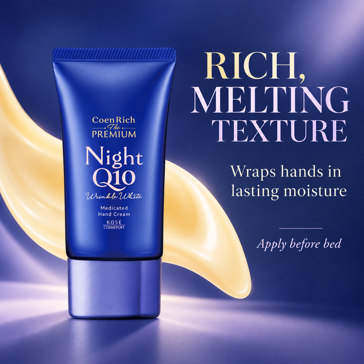 CoenRich Night Q10 rich melting texture
