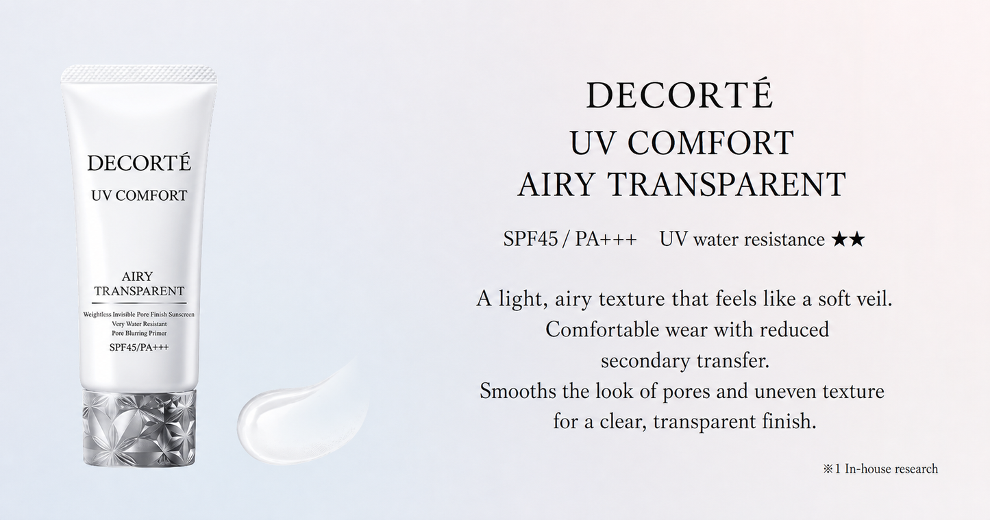 Decorte UV Comfort Sunscreen 30mL