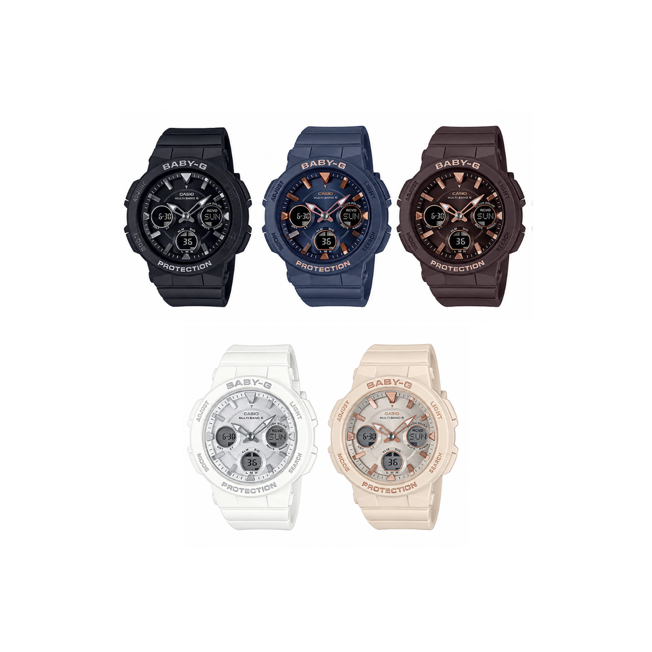 CASIO BABY-G BGA-2500 Radio-controlled Tough Solar Watch
