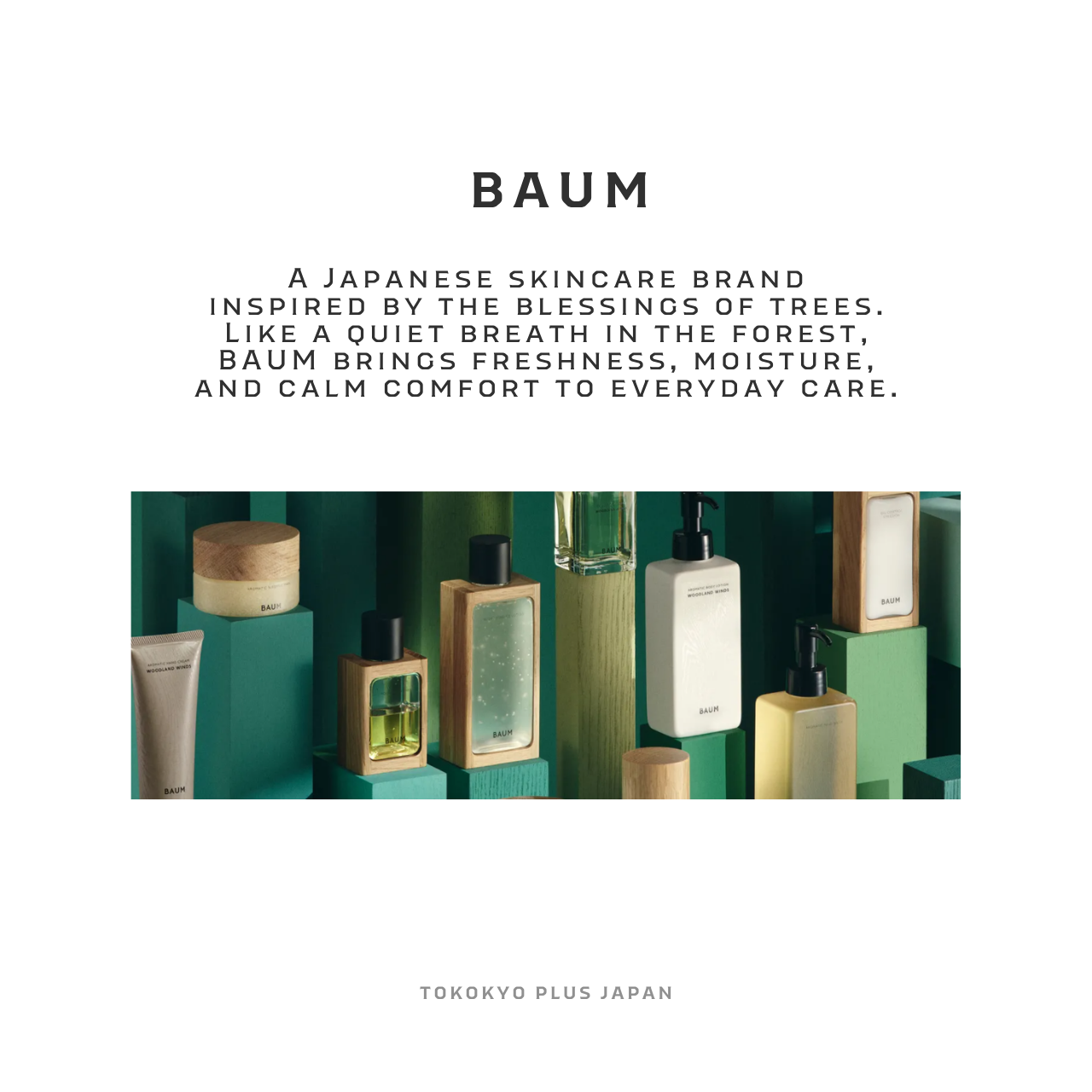 BAUM Exfoliating Scrub 150g | Japanese Woodland Winds Facial Scrub