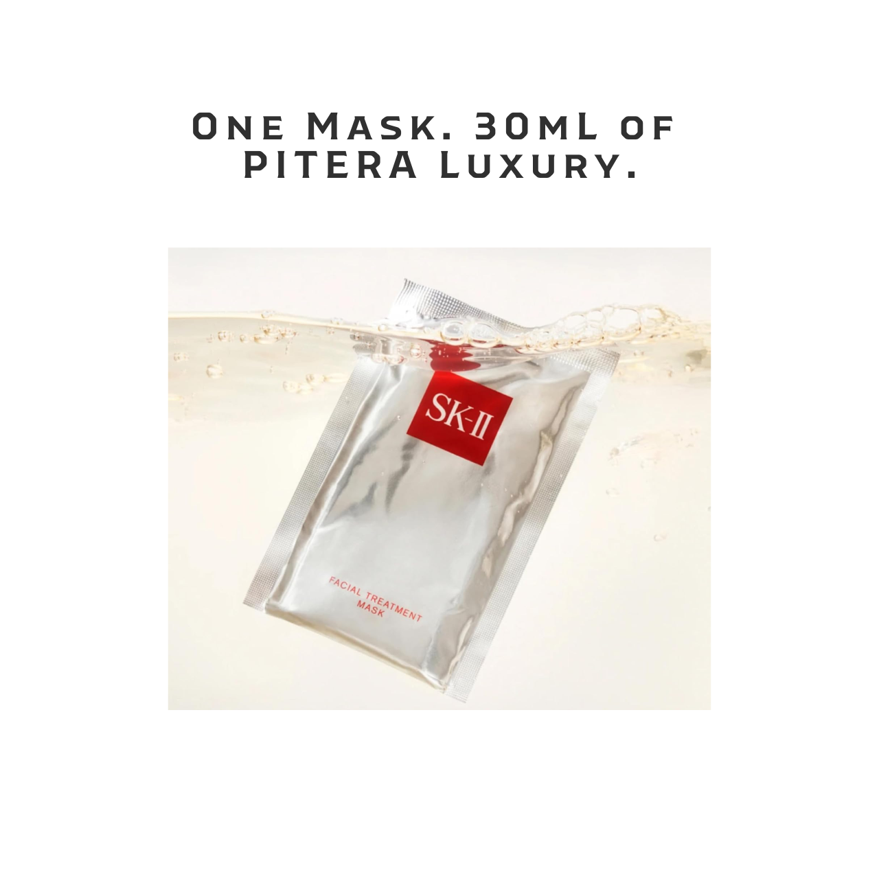 SK-II Facial Treatment Mask 6 Sheets | PITERA Japanese Luxury Sheet Mask