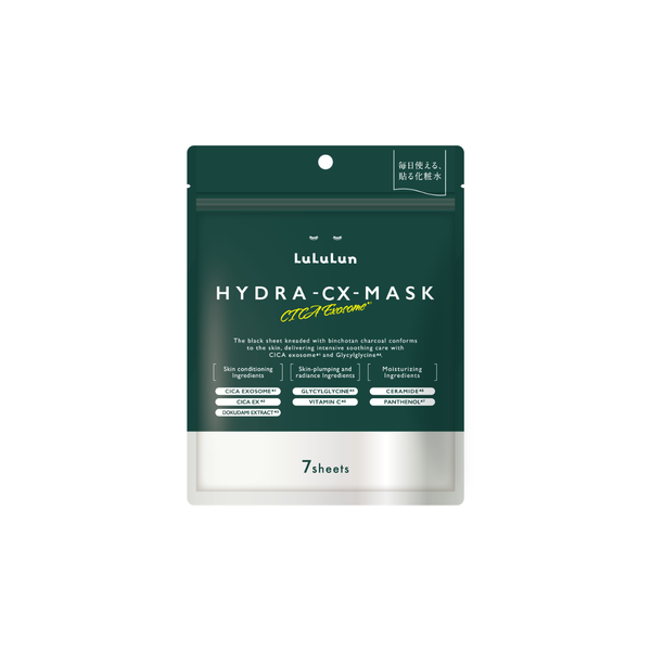 LuLuLun HYDRA-CX-MASQUE | Masque en feuille japonais CICA 7 feuilles