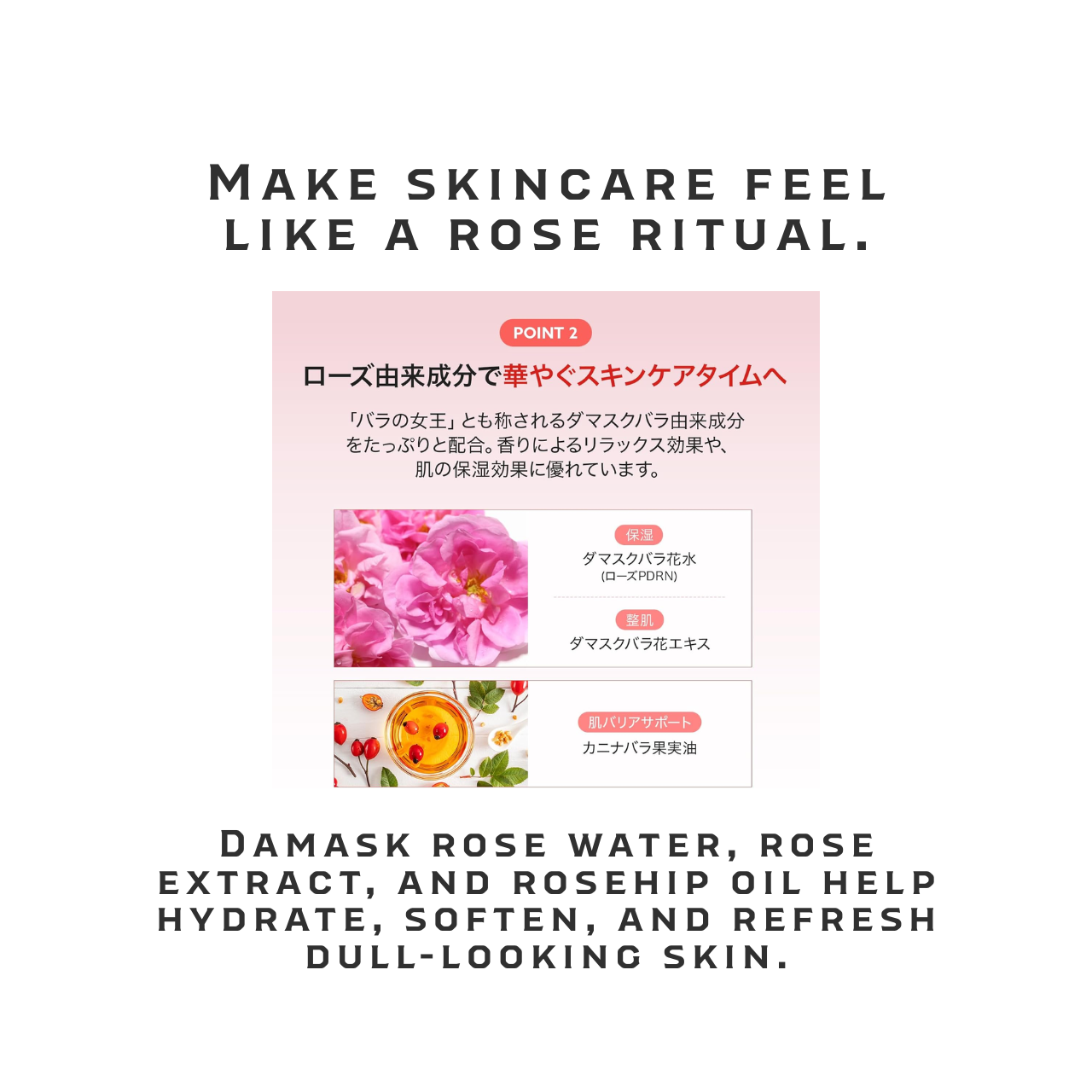 LIALUSTER Rose PDRN Retinol Re:Volume Mask | Japanese Firming Sheet Mask 7 Sheets