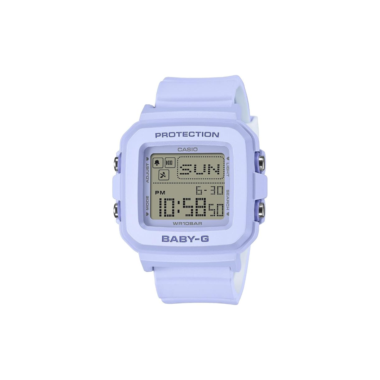 CASIO BABY-G+PLUS BGD-10KH Heart Pop Color Digital Watch