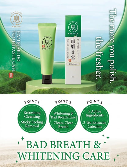 Hamigakido Medicated Fresh Paste Fresh Mint 60g